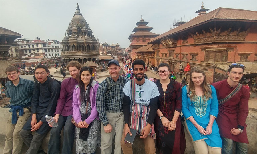 outreach team in Nepal